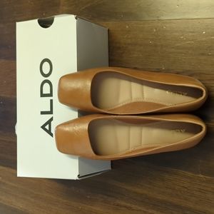 Aldo tan flats